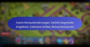 Read more about the article Event-Herausforderungen: Zeitlich begrenzte Angebote, Exklusive Artikel, Bonusressourcen