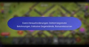 Read more about the article Event-Herausforderungen: Zeitlich begrenzte Belohnungen, Exklusive Gegenstände, Bonusressourcen