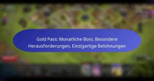 Read more about the article Gold Pass: Monatliche Boni, Besondere Herausforderungen, Einzigartige Belohnungen