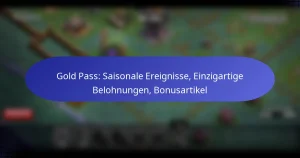 Read more about the article Gold Pass: Saisonale Ereignisse, Einzigartige Belohnungen, Bonusartikel